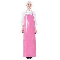 예경 어깨끈 조절 가능한 버클 목걸이형 양면 방수 앞치마 대/특대, 진핑크색/특대(PO-2760-A), 특대