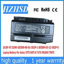 노트북배터리 밧데리 업그레이드 10.8V 47.52Wh GE5SN-00-01-3S2P-1 노트북 배터리 Getac X7TI X6TI-S T1TI, 한개옵션0