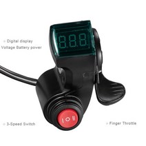 전기 자전거 thumb throttle electric scooter bike 130x, 유형 1