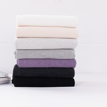 원단킹 30수 피치후라이스 다이마루 심플리 7color Z0428 (8219435), 블랙
