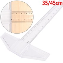 정확한 수평 수직 계산돕는 제도용 T자 사무용품전문점 티자 사무용품쇼핑몰 사무용품, 1개, 45cm