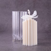 [캔들이케아] 심플 계단 PC몰드-필라왁스 전용몰드, 1개