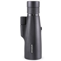 군사 단안 망원경 휴대전화 야외 카메라 휴대용 방수, 10-30X50블랙
