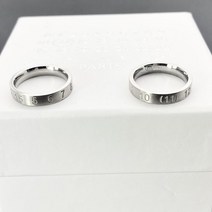 MM6 커플링 반지 우정 커플 선물 가장자리 수입 베이그 특별한 좁은 패션 Joya39s Margiela 맞춤형 아니요 럭셔리 쥬얼리 조각 클래식 숫자 22SS