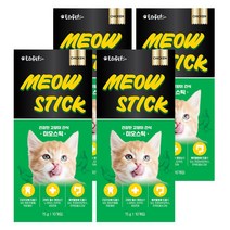 에코펫위드 미오스틱 츄르 고양이 간식 10p, 닭고기, 4개