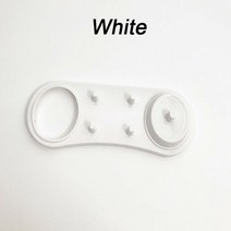 전동 칫솔 홀더 브래킷 욕실 도구 칫솔베이스 스탠더 랙 지원 충전기 구멍이 있는 칫솔모 베이스, [01] WHITE