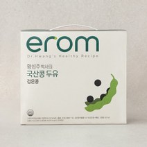 황성주두유 이롬 황성주 국산콩 검은콩 두유 190ml20