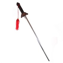 86cm 텔레스코픽 쿵푸 태극권 검 삼키는 검 연습 마술 공연 훈련 트릭 소품 태극권 휘트니스 칼, 없음