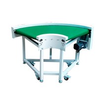 커브컨베이어 물류 0도 직각 벨브 체인 컨베이어, 90도 터닝 머신 사용자 정의 300mm, 1개
