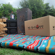 행운장작 불멍 캠핑장작 국내산 참나무 10kg, 참나무 장작 10kg
