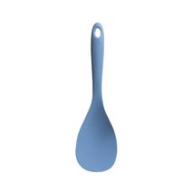 키친팩토리 파스텔 실리콘밥주걱, 블루, 4개
