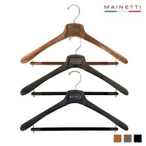 메이네티 사토리얼 상하의 옷걸이 SRA46 1P 3 color, BLACK