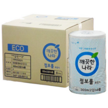 깨끗한나라 ECO 점보롤 화장지 300m 4개입 1개