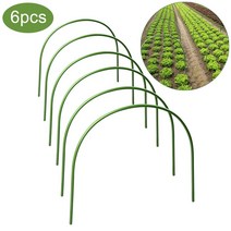 6Pcs 온실 농구 식물 후프 성장 정원 터널 지원 홀더 도구 말뚝 농장 농업, 01 6Pcs_01 2.4mm