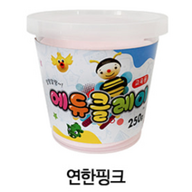 토단 에듀클레이 250g 연한핑크