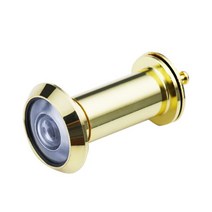 도어카메라 원룸인터폰 무선인터폰 현관인터폰 door peephole 200 degree wide view peephole with lid cover 16mm hole video e, 1pc 황금, 40-55mm