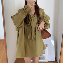 [리즈무드] 유니 루즈 러플 블라우스