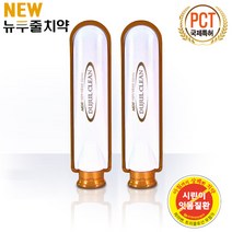 뉴 두줄치약 화이투게더 2치약 골드 시린잇몸, 1개입, 2개