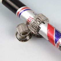 펜 걸이 자석 연필 실버 스프링 볼펜 거치 꽂이 홀더 45623EA