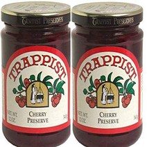 Trappist Marmalade Preserves １2 Ounce Pack Of 2 (Cherry), 1