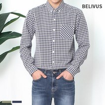 [빌리버스] 남성셔츠 BBI014 남자체크남방 남성남방 남자카라셔츠