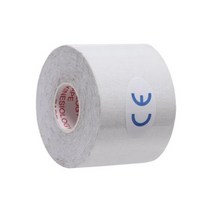 무릎 물참 보호대 구부릴때 흘러내리지않는 각개전투 따뜻하게하는 시린 시림 보온대 방수 근육 지원 접착 탄성 운동 요법 테이프 복구 통증 완화 패드 체육관 피트니스 붕대 지원, 하얀색, 3.8cmx5m, 협력사