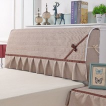 Jacquard Polyester Bed Head Cover European Headboard Dust Proof Thicken Back Protector for Home Hote