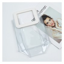 투명 PVC 핸드백 PVC토트백 패션토트백 패션비치백 여름비치백 PVC백