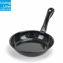 KI 법랑 후라이팬 원형 범랑팬 옛날떡볶이 냄비 레트로 추억의 프라이팬 업소용 멀티팬 샌드위치 계란후라이팬 피자팬, [LL] 법랑후라이팬 소-22