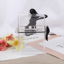 포카케이스 카드 보관 수납 투명 아크릴 목걸이 MM-10147, 1개, 상세페이지 참조