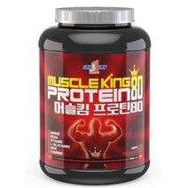 원데이뉴트리션 머슬킹 80 프로틴 헬스 보충제, 2kg, 9개
