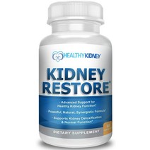 신장 콩팥 정화 신장건강 영양제 비타민 Kidney Restore Kidney Cleanse 키드니리스토어, 1병, 60정
