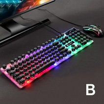 한글타자기 수동 옛날 레트로 빈티지 인테리어 소품 GTX300 타자기 키보드 수라이보 스 세트 펑크 레트로, 02 B