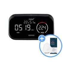 휴마아이 스마트 미세먼지 측정기 HI-300A VOC 이산화탄소 온도 습도 측정/모바일 앱 지원, 휴마아이 HI-300A