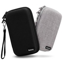 샤오미 대용량 보조배터리 케이스 대용량 30000mAh 20000mAh 파우치 가방 Boona, 30000파우치=블랙