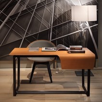 서재 책상 책상겸테이블 이탈리아 미니멀리스트 데스크 모던 럭셔리 책상, 아니요, 1.2m 책상 + 회전의자