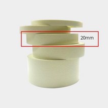 3M 3개 페인트라인 곡선 마스킹테이프 20mm 산업용 차량도장 수용성 칠커버