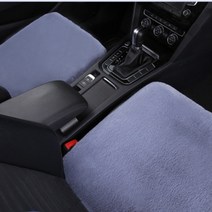 자동차 털방석 차량용 겨울방석 운전석 시트, 베이지