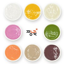 짱죽 1단계 이유식 베스트 6팩 세트, 1개, 베스트세트D 6팩