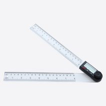 위니드 플라스틱 디지털 각도기 200mm 직자 각도계, 단품