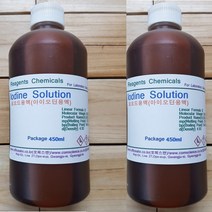 요오드용액 (아이오딘용액) 1N(0.5mol) 화)450ml 0.5mol Iodine solution(1N)