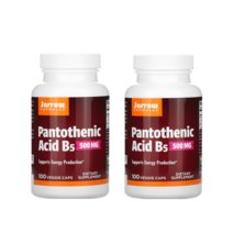 자로우 판토텐산 B5 재로우 판토텐산 칼슘 500mg 베지캡슐 100정 비건, 2개