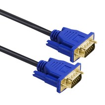 케이엘컴 RGB(D-SUB/VGA) 15핀 모니터 케이블(M/M), 5M