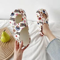 캐릭터 슬리퍼 다용도 봄 여름 큰구멍 슬리퍼 실내화 외출화 귀여운 다양한 여성 캐릭터 슬리퍼