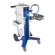 윈드건 체인 크레인 행거 대형 임팩 거치대 탈착기, 소형 휠 브래킷