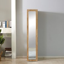 샤샤터치 400 틈새 옷장 전신거울, 다크멀바우