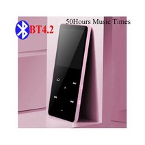 8G-128GB MP3 MP4 플레이어 터치 블루투스 5.0 무손실 오디오 레코더 음악 Mp3 HiFi 휴대용 워크맨 FM 라디오 전자 책, bt4.2 mp3 4_8GB