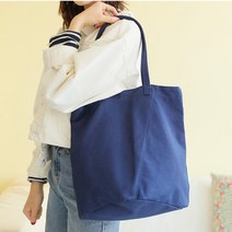 홍대언니 사선 캔버스 에코 숄더백 가방 BISA136