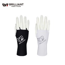 브릴리언트 골프장갑 UV차단 골프손등장갑 쿨장갑, 화이트