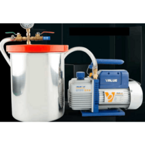 진공 탈포기 몰드 실리콘 에폭시 기포제거 아크릴 용기 펌프, 6리터통20x20cm2갤런